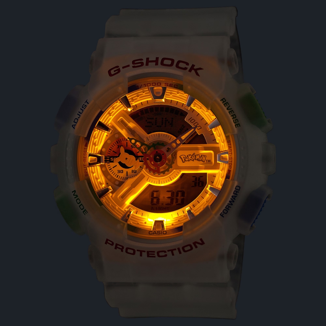 【2026年 7/17 発売】ポケモン × G-SHOCK コラボ「GA-110PKM-7A」 (Pokemon Gショック ジーショック)
