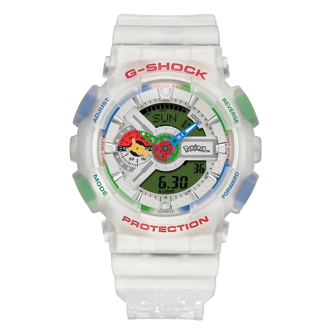【2026年 7/17 発売】ポケモン × G-SHOCK コラボ「GA-110PKM-7A」 (Pokemon Gショック ジーショック)