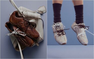 【発売中】MIU MIU × New Balance 530 SL "Deco Leather" 2026 SS (ミュウミュウ ニューバランス 2026年 春夏 デコ レザー)
