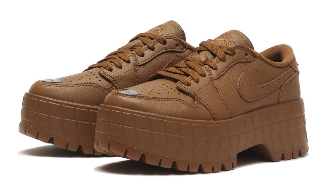 【2026年 6/16 発売】NIKE W AIR JORDAN 1 LOW BROOKLYN “Light British Tan/Black” (ナイキ エア ジョーダン 1 ロー ブルックリン “ライトブリティッシュタン/ブラック”) [IX5431-281]