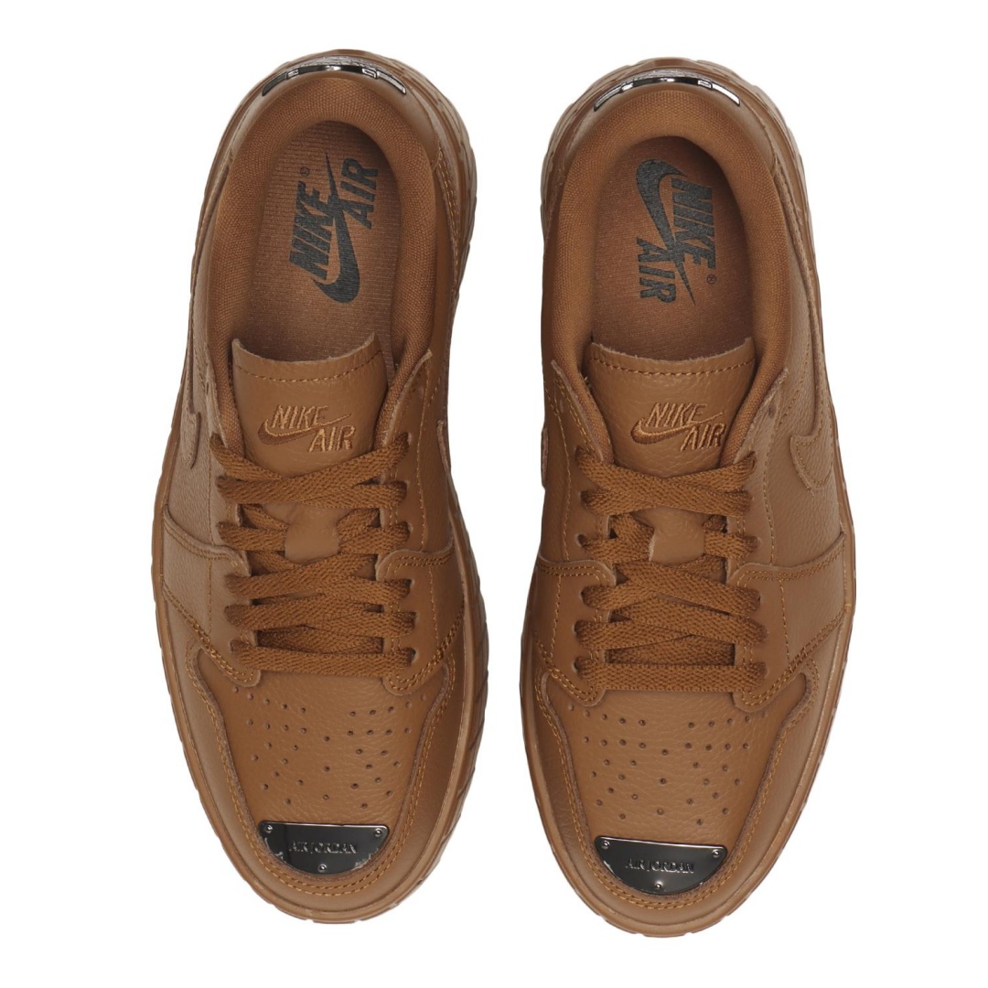 【2026年 6/16 発売】NIKE W AIR JORDAN 1 LOW BROOKLYN “Light British Tan/Black” (ナイキ エア ジョーダン 1 ロー ブルックリン “ライトブリティッシュタン/ブラック”) [IX5431-281]