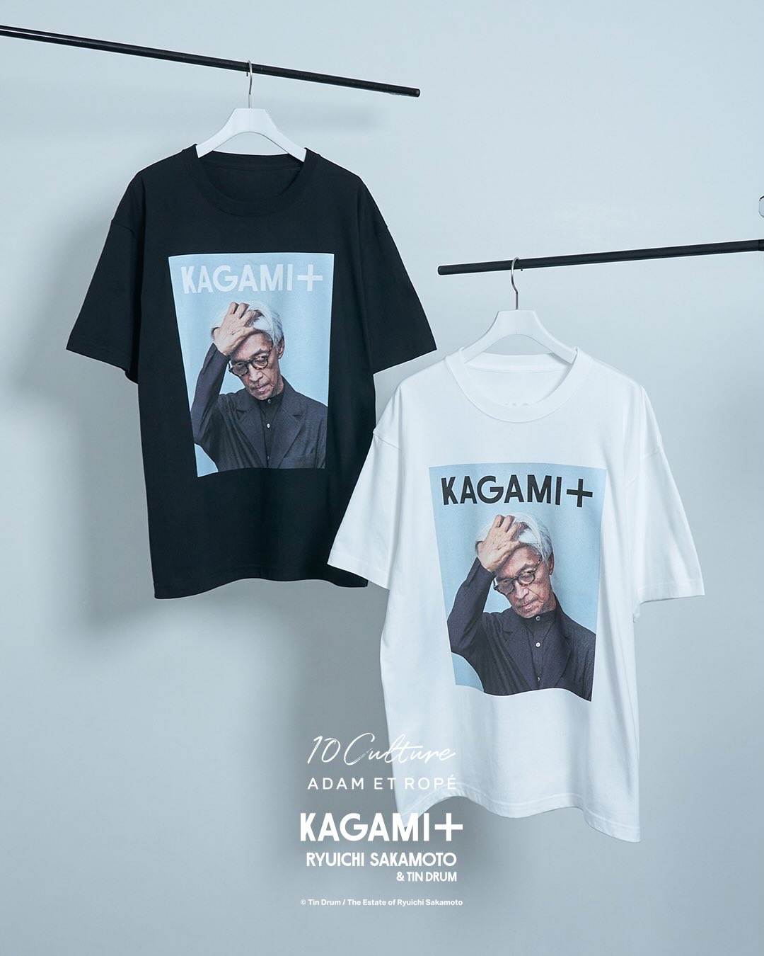 KAGAMI＋ 坂本龍一 × 10Culture / ADAM ET ROPÉ コラボアイテムが発売 (カガミ Ryuichi Sakamoto テンカルチャー アダム エ ロぺ)