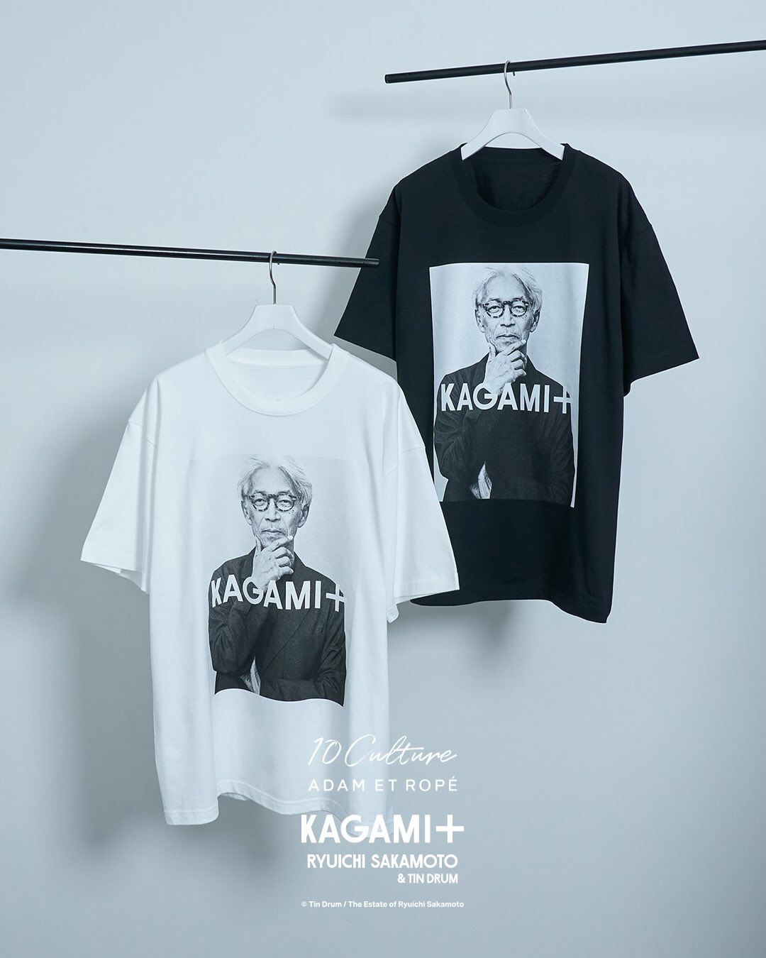 KAGAMI＋ 坂本龍一 × 10Culture / ADAM ET ROPÉ コラボアイテムが発売 (カガミ Ryuichi Sakamoto テンカルチャー アダム エ ロぺ)