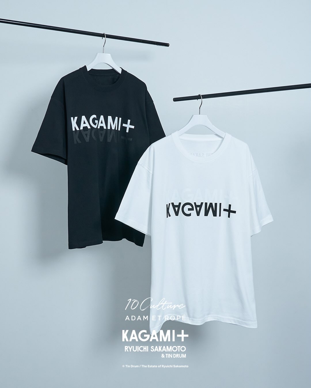 KAGAMI＋ 坂本龍一 × 10Culture / ADAM ET ROPÉ コラボアイテムが発売 (カガミ Ryuichi Sakamoto テンカルチャー アダム エ ロぺ)