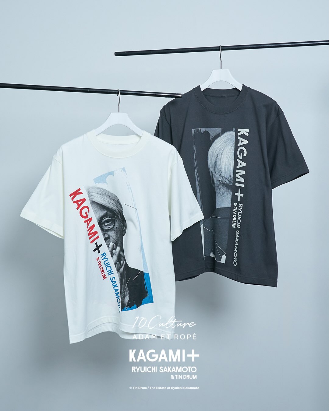 KAGAMI＋ 坂本龍一 × 10Culture / ADAM ET ROPÉ コラボアイテムが発売 (カガミ Ryuichi Sakamoto テンカルチャー アダム エ ロぺ)