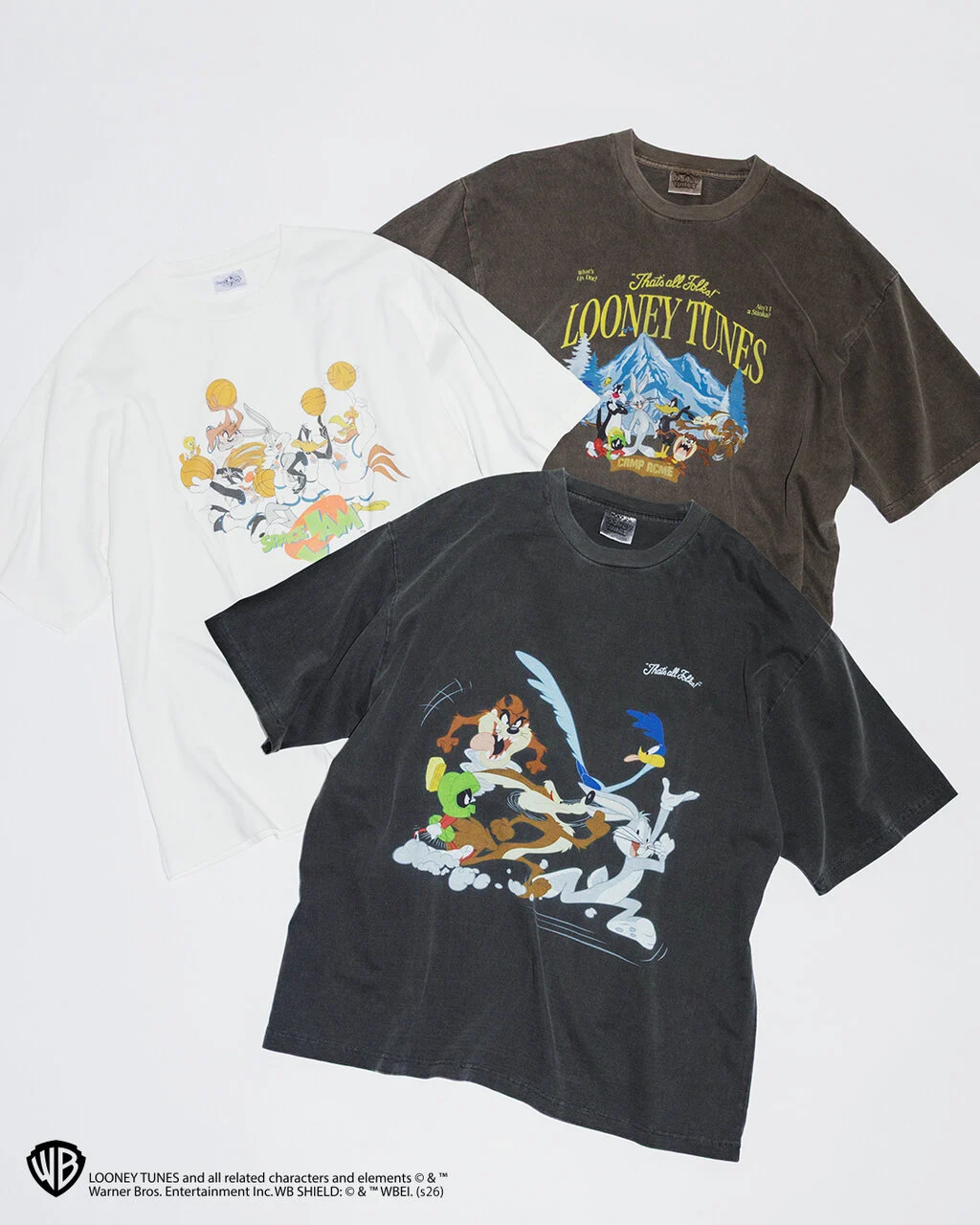 URBAMENT for green label relaxing “Looney Tunes Tシャツ”が2026年 6月下旬 発売 (アーバメント グリーンレーベル リラクシング ルーニー・テューンズ)