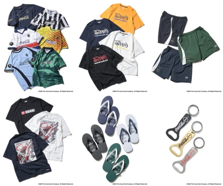 F.C.Real Bristol × Coca-Cola コラボコレクションが2026年 6/12 発売