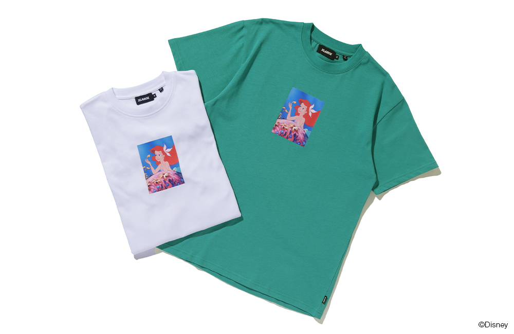 XLARGE × Disney プリンセスデザインのスペシャルコレクションが6/26 発売 (エクストララージ ディズニー)