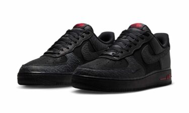 【2026年 7/1 発売】NIKE AIR FORCE 1 LOW “Black/Tough Red” (ナイキ エア フォース 1 ロー “ブラック/タフレッド”) [IV5732-100]