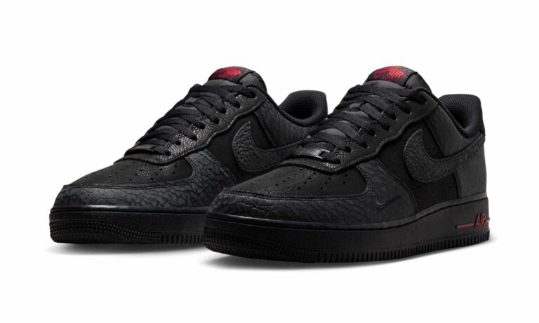 2026年 7/1 発売】NIKE AIR FORCE 1 LOW “Black/Tough Red” (ナイキ