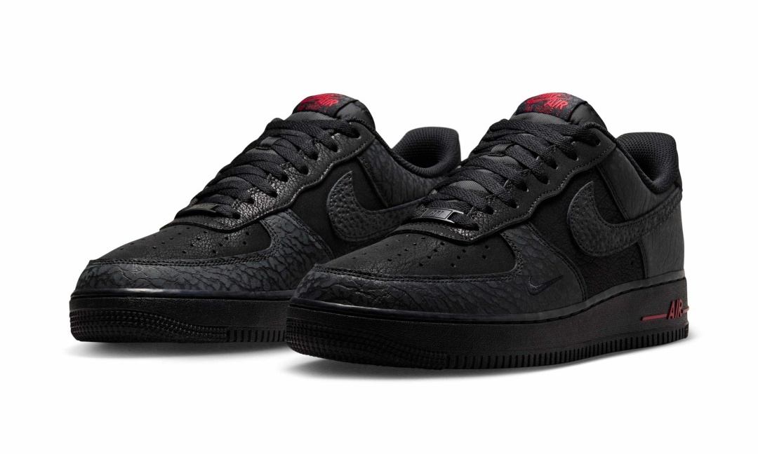 【2026年 7/1 発売】NIKE AIR FORCE 1 LOW “Black/Tough Red” (ナイキ エア フォース 1 ロー “ブラック/タフレッド”) [IV5732-100]