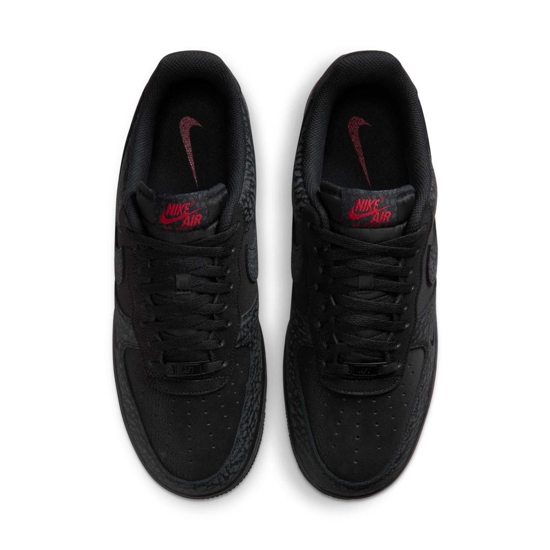 【2026年 7/1 発売】NIKE AIR FORCE 1 LOW “Black/Tough Red” (ナイキ エア フォース 1 ロー “ブラック/タフレッド”) [IV5732-100]