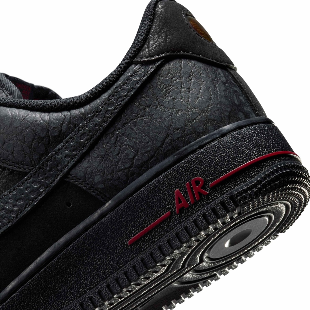 【2026年 7/1 発売】NIKE AIR FORCE 1 LOW “Black/Tough Red” (ナイキ エア フォース 1 ロー “ブラック/タフレッド”) [IV5732-100]