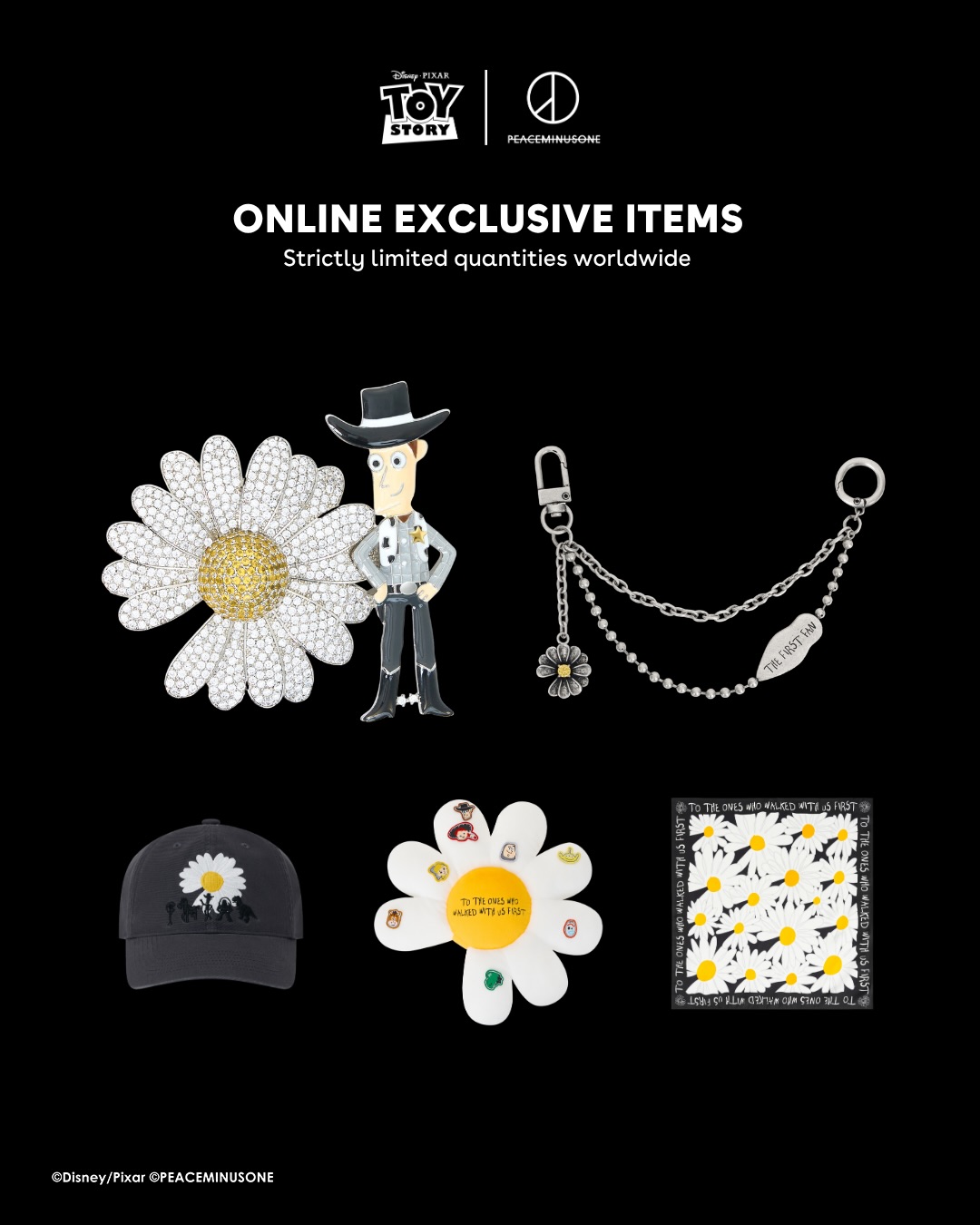 G-DRAGON / PEACEMINUSONE × Toy Story コラボプロジェクト「THE FIRST FAN」が2026年 7/1 展開 (ピースマイナスワン トイ・ストーリー)
