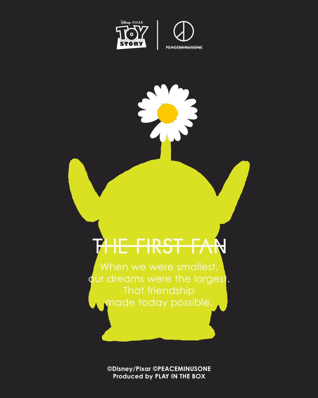 G-DRAGON / PEACEMINUSONE × Toy Story コラボプロジェクト「THE FIRST FAN」が2026年 7/1 展開 (ピースマイナスワン トイ・ストーリー)