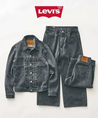 EDIFICE × Levi’s 2026 FW 別注 “2nd Type トラッカー ジャケット & Baggy Wide Leg デニムパンツ”が8月上旬 発売 (エディフィス リーバイス)