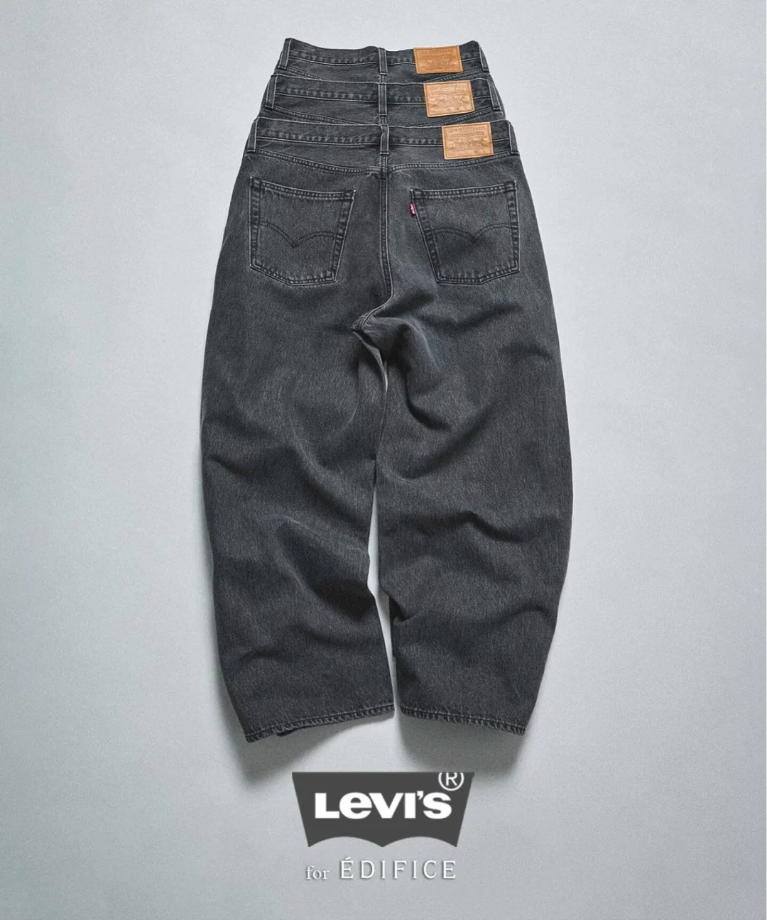 EDIFICE × Levi’s 2026 FW 別注 “2nd Type トラッカー ジャケット & Baggy Wide Leg デニムパンツ”が8月上旬 発売 (エディフィス リーバイス)