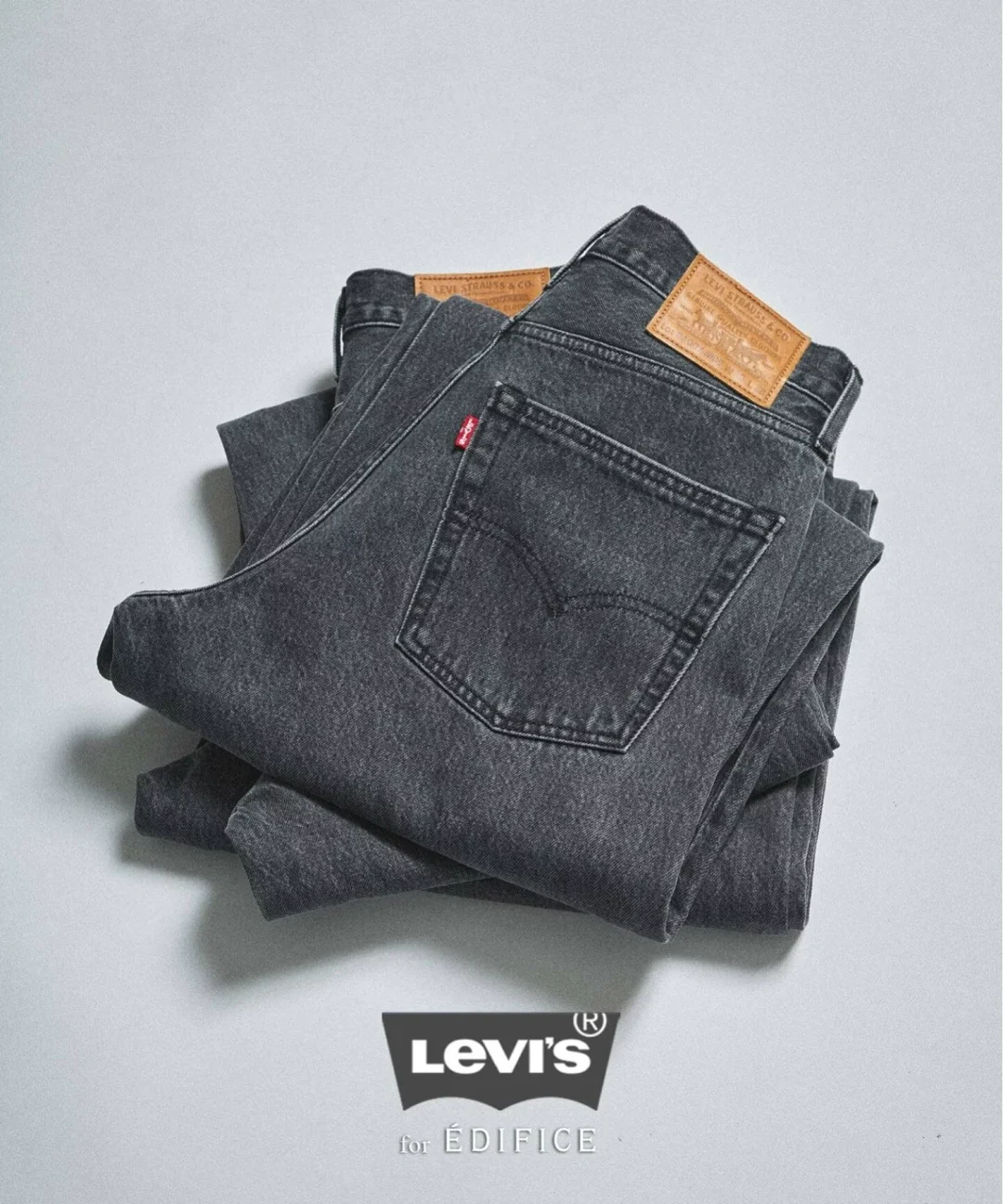 EDIFICE × Levi’s 2026 FW 別注 “2nd Type トラッカー ジャケット & Baggy Wide Leg デニムパンツ”が8月上旬 発売 (エディフィス リーバイス)
