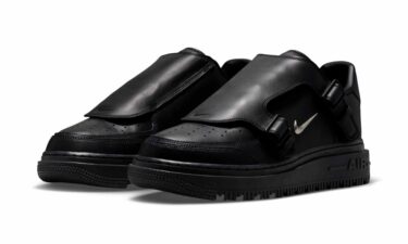 【2026年 7/1 発売】NIKE AIR FORCE 1 LOW LX “Strap/Black/Anthracite” (ナイキ エア フォース 1 ロー “ストラップ/ブラック/アンスラサイト”) [JA3822-010]