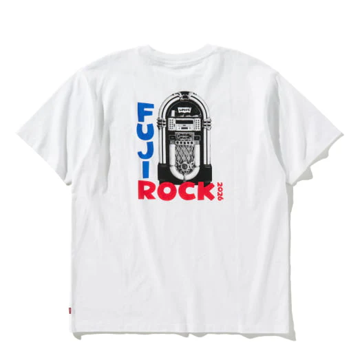 Levi’s × FUJI ROCK FESTIVAL 26 オフィシャルTシャツが2026年 7/2 & 7/3 発売 (リーバイス フジロック・フェスティバル)