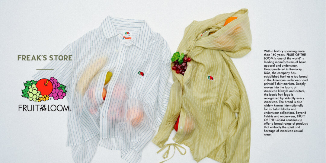 FRUIT OF THE LOOM × FREAK’S STORE 新型のシアーシャツが発売 (フルーツ・オブ・ザ・ルーム フリークスストア)