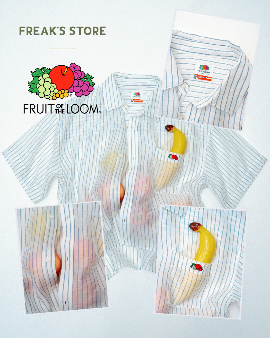 FRUIT OF THE LOOM × FREAK’S STORE 新型のシアーシャツが発売 (フルーツ・オブ・ザ・ルーム フリークスストア)