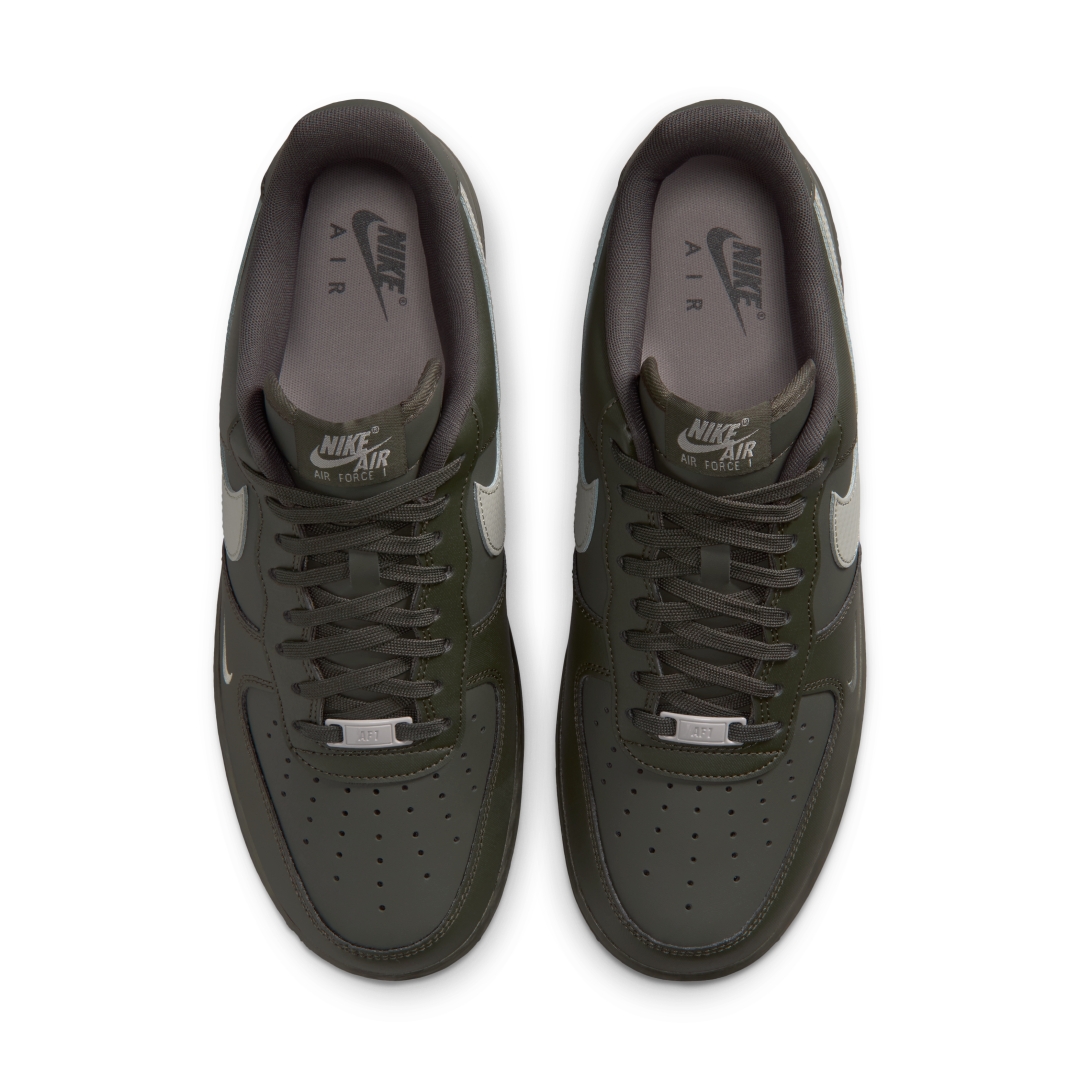 【2026年 6/27 発売】NIKE AIR FORCE 1 07 LOW “Newsprint/College Grey” (ナイキ エア フォース 1 ロー “ニュースプリント/カレッジグレー”) [IV5732-001]