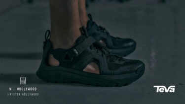 Teva × N.HOOLYWOOD TEST PRODUCT EXCHANGE SERVICE コラボ第2弾 "Hurricane XLT3 CT"が2026年 6/12 発売 (テバ エヌハリウッド)