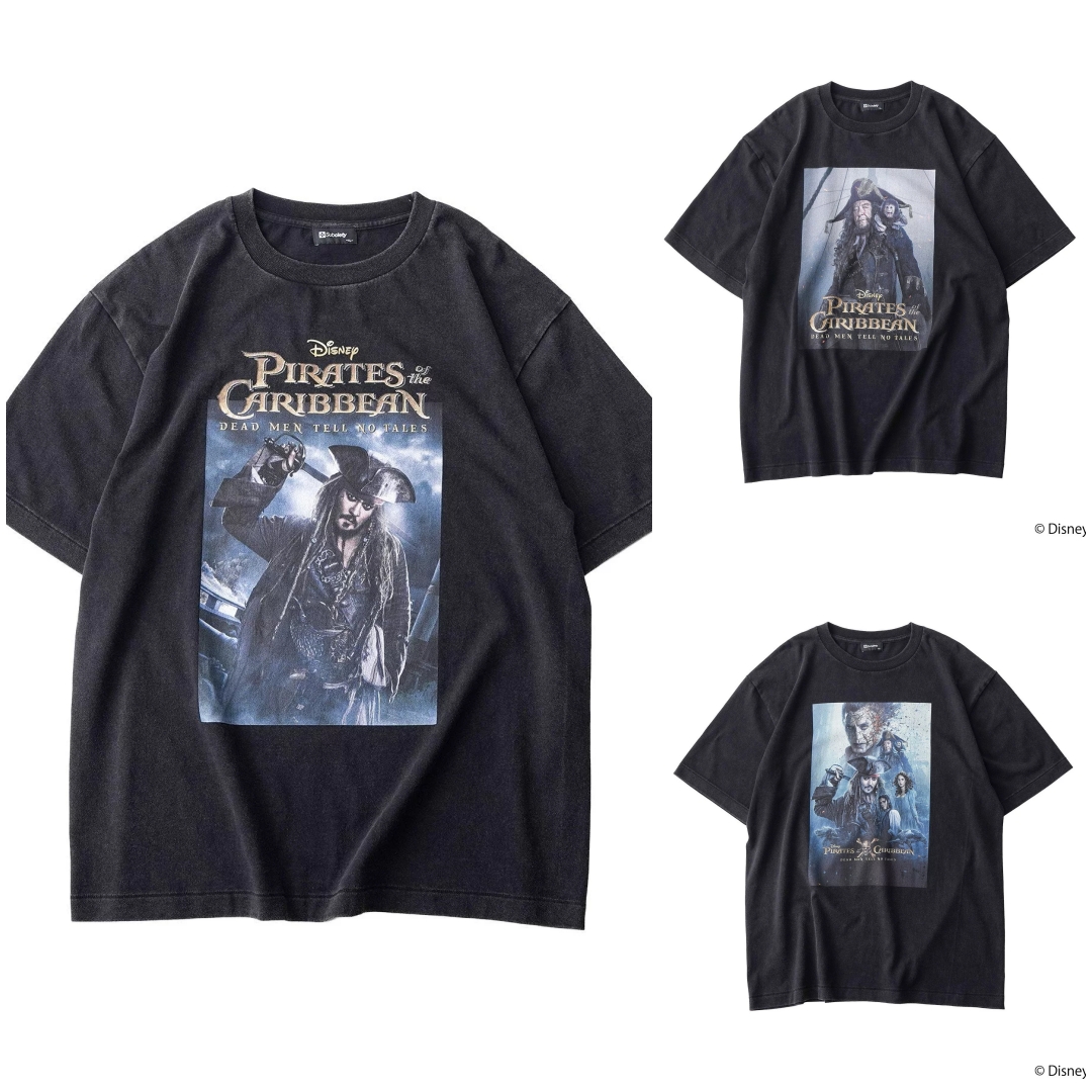 Subciety × パイレーツ・オブ・カリビアン/最後の海賊 コレクションTシャツが発売 (サブサエティ Pirates of the Caribbean: Dead Men Tell No Tales)