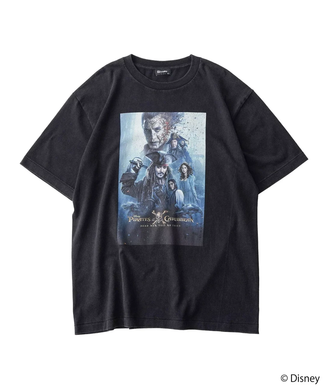 Subciety × パイレーツ・オブ・カリビアン/最後の海賊 コレクションTシャツが発売 (サブサエティ Pirates of the Caribbean: Dead Men Tell No Tales)