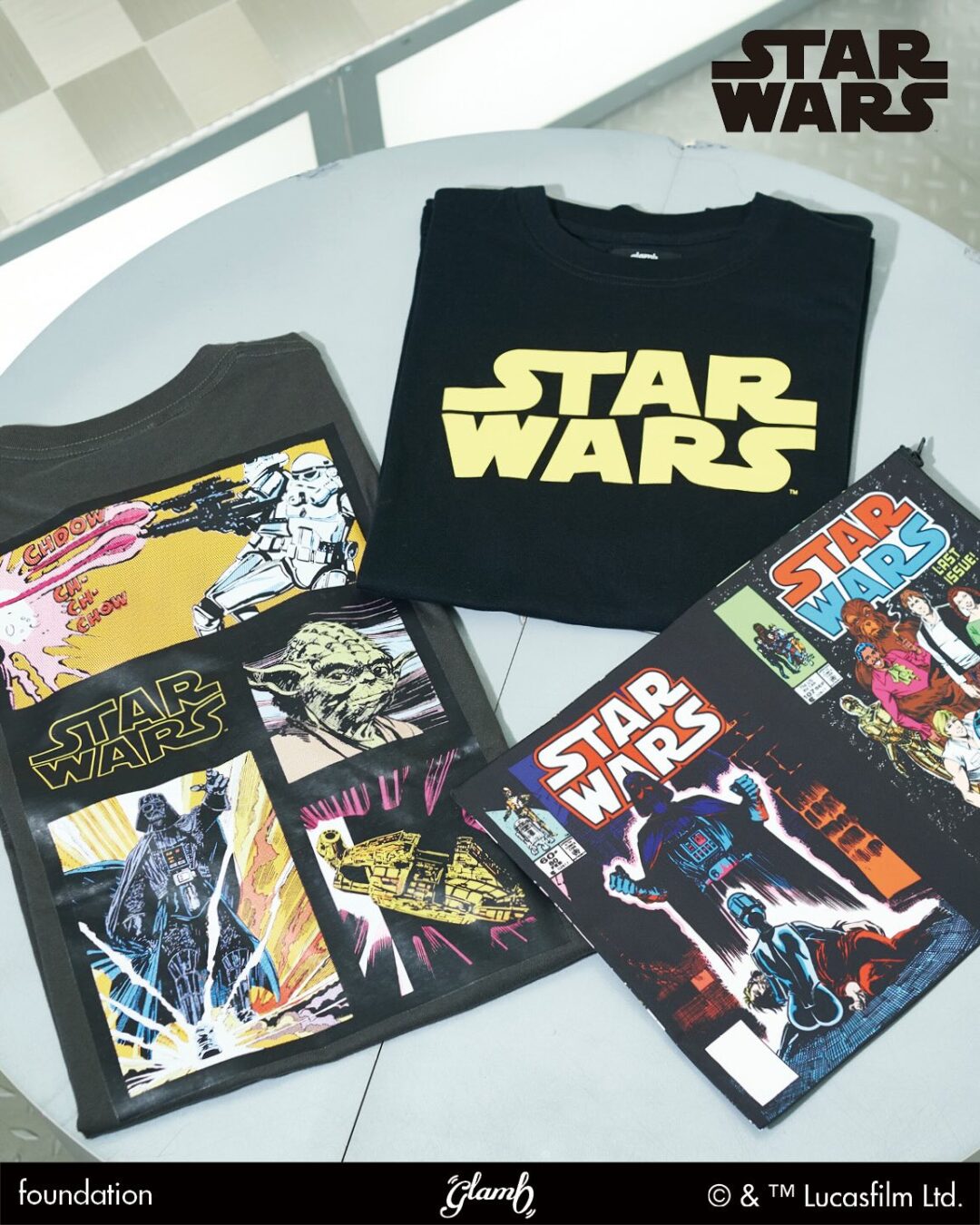 glamb ×「スター・ウォーズ / マンダロリアン・アンド・グローグー」公開記念カプセルコレクションが発売 (グラム Star Wars: The Mandalorian and Grogu)