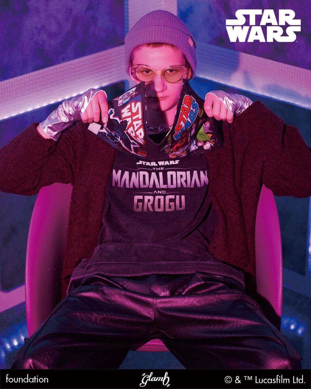 glamb ×「スター・ウォーズ / マンダロリアン・アンド・グローグー」公開記念カプセルコレクションが発売 (グラム Star Wars: The Mandalorian and Grogu)