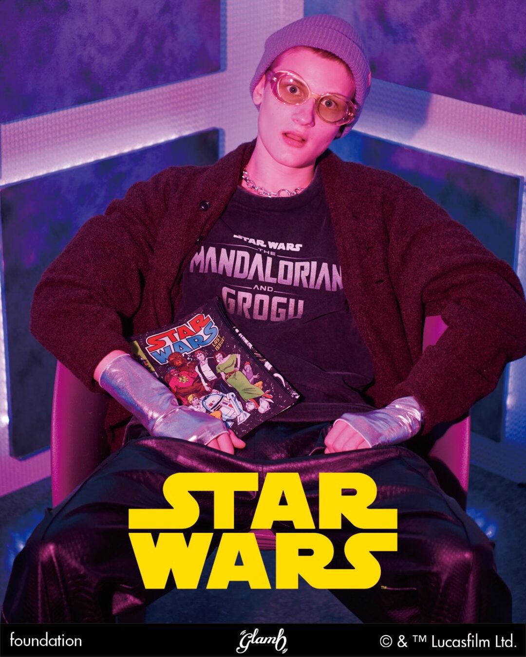 glamb ×「スター・ウォーズ / マンダロリアン・アンド・グローグー」公開記念カプセルコレクションが発売 (グラム Star Wars: The Mandalorian and Grogu)