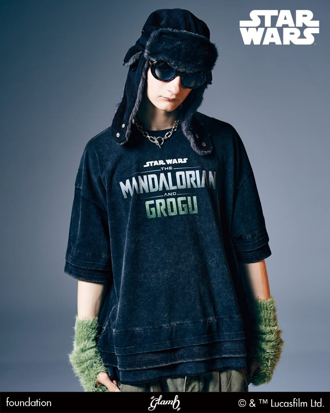 glamb ×「スター・ウォーズ / マンダロリアン・アンド・グローグー」公開記念カプセルコレクションが発売 (グラム Star Wars: The Mandalorian and Grogu)