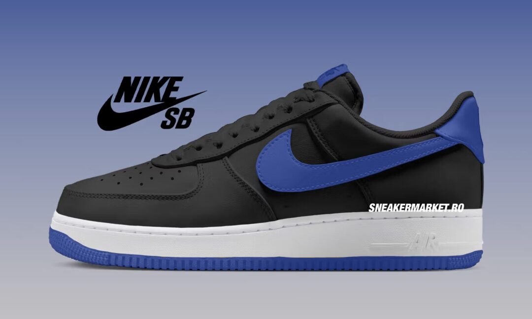 【2026年 秋 発売予定】NIKE SB AIR FORCE 1 LOW “Color of the Month/Black/Game Royal” (ナイキ エア フォース 1 ロー “カラー オブ ザ マンス/ブラック/ロイヤル”) [IV5289-002]