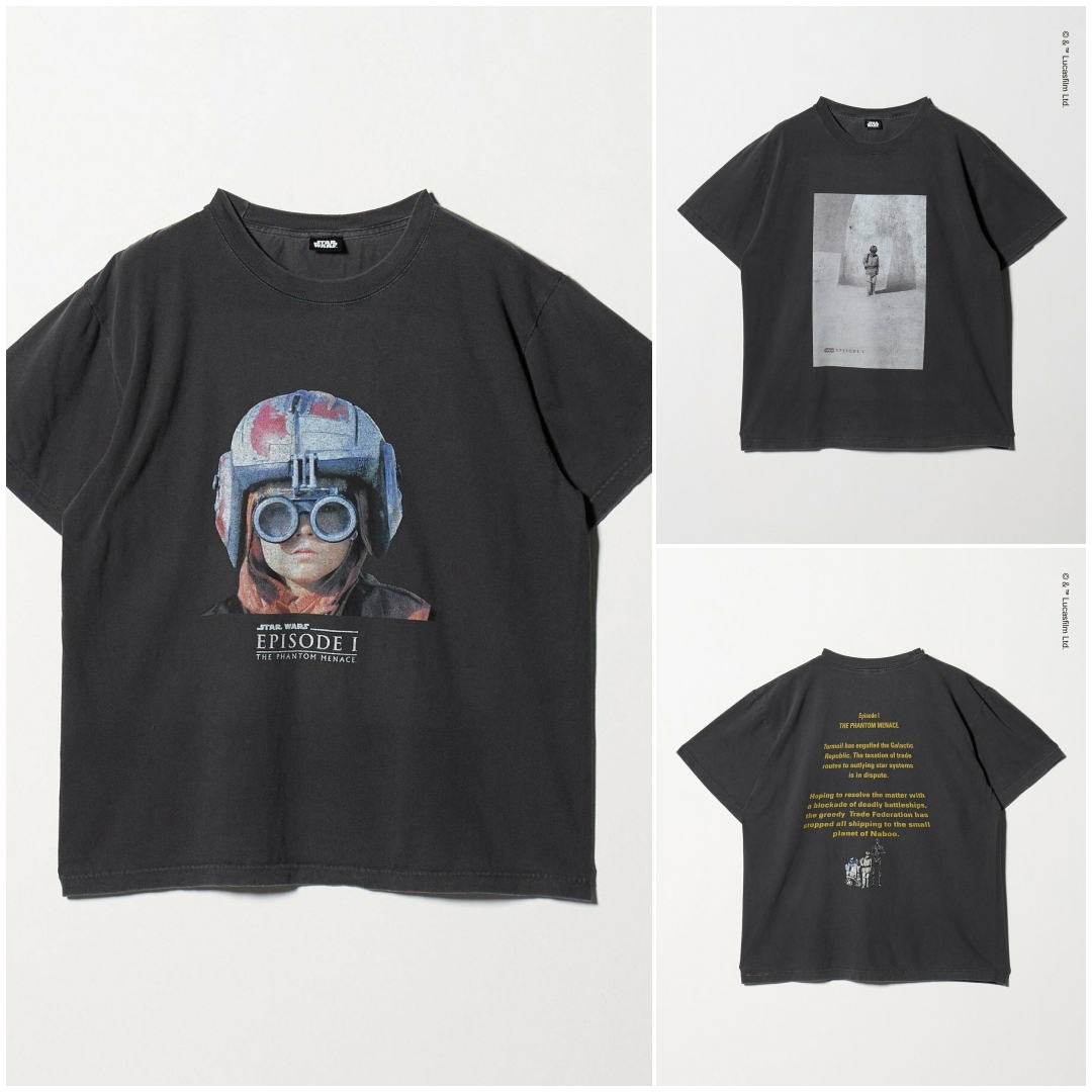 green label relaxing × GOOD ROCK SPEED 別注 "STAR WARS ガーメントダイ 半袖 Tシャツが発売 (グリーンレーベル リラクシング スター・ウォーズ)