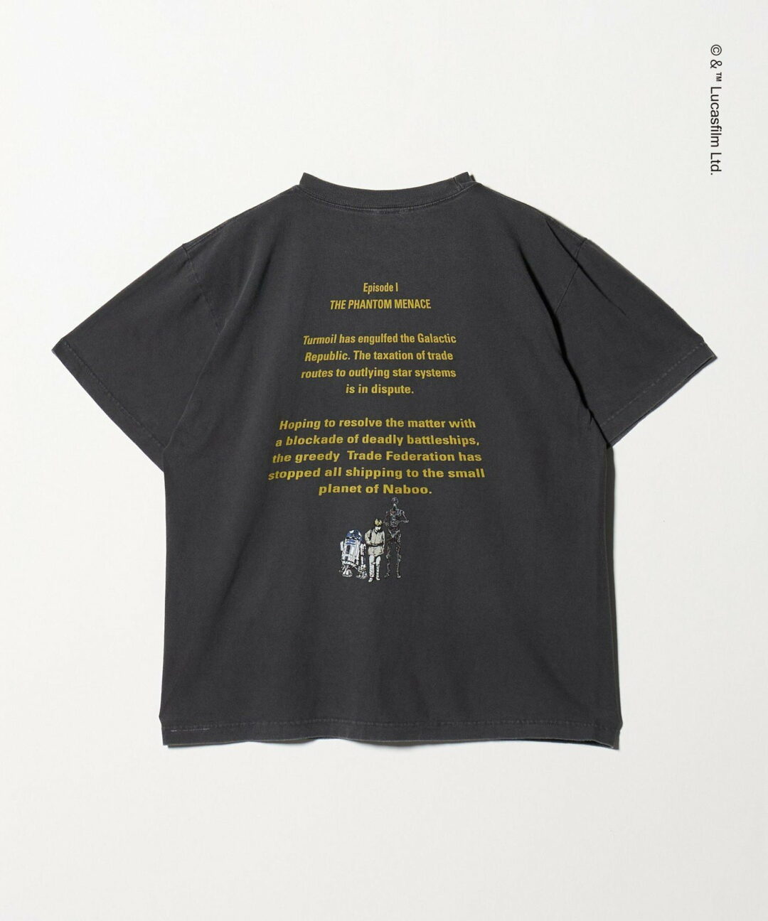 green label relaxing × GOOD ROCK SPEED 別注 “STAR WARS ガーメントダイ 半袖 Tシャツ”が発売 (グリーンレーベル リラクシング スター・ウォーズ)