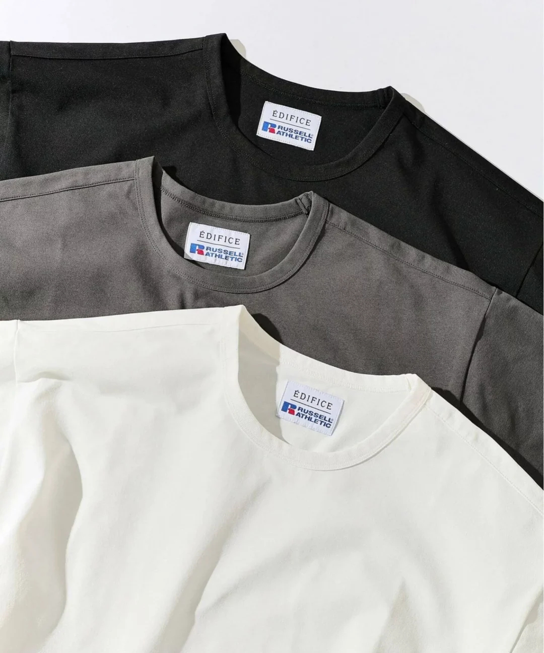EDIFICE × RUSSELL ATHLETIC 2026 別注 S/S Tシャツが7月中旬 発売 (エディフィス ラッセル・アスレチック)