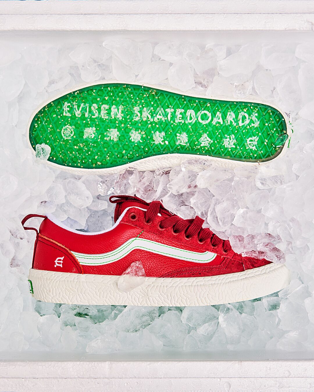 VANS x Evisen Skateboarding “SKATE OLD SKOOL 36+ & SKATE HALF CAB”が2026年 6/13 発売 (バンズ エビセン スケートボード オールドスクール ハーフキャブ)