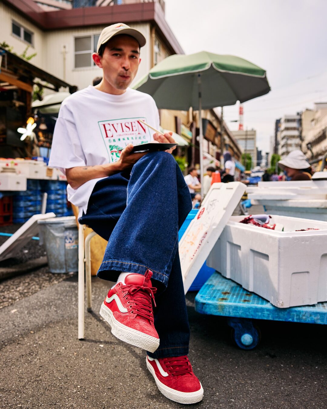 VANS x Evisen Skateboarding “SKATE OLD SKOOL 36+ & SKATE HALF CAB”が2026年 6/13 発売 (バンズ エビセン スケートボード オールドスクール ハーフキャブ)