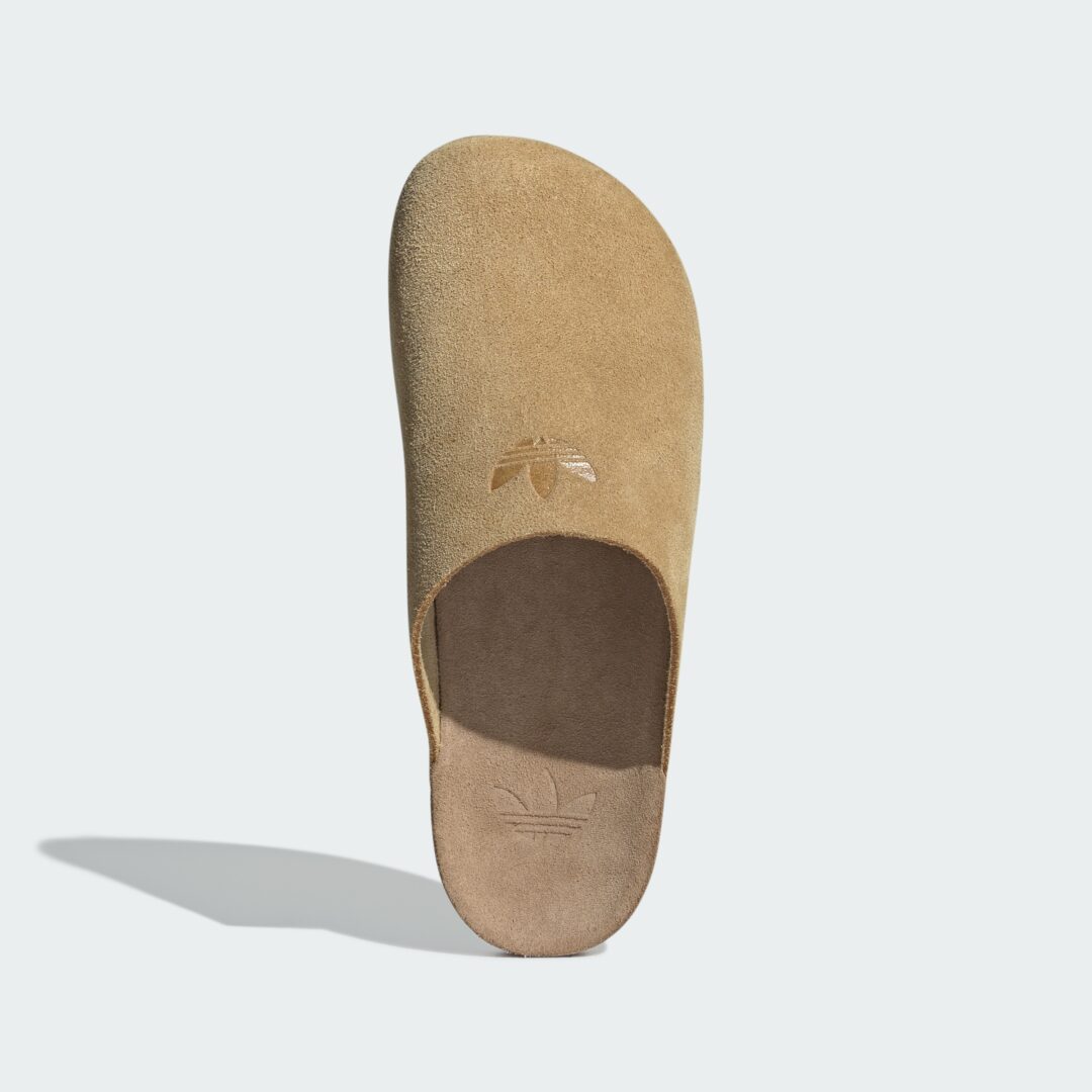 【2026年 6/12 発売】adidas Originals ADIMULE SLIDE “Core Black/Golden Beige” (アディダス オリジナルス アディミュール スライド “ブラック/ベージュ”) [JQ4367/JR3587]