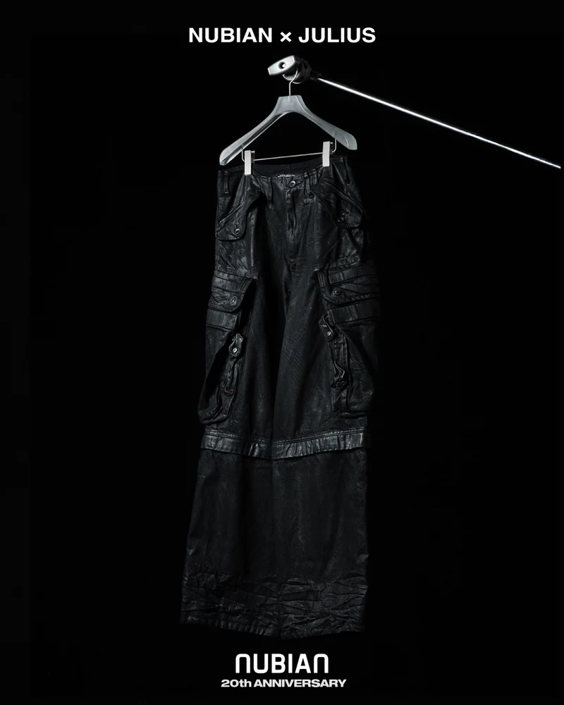 NUBIAN設立20周年を記念した「Rick Owens / Needles / JULIUS」コラボレーションが2026年 7/4 発売 (ヌビアン リック・オウエンス ニードルズ ユリウス)