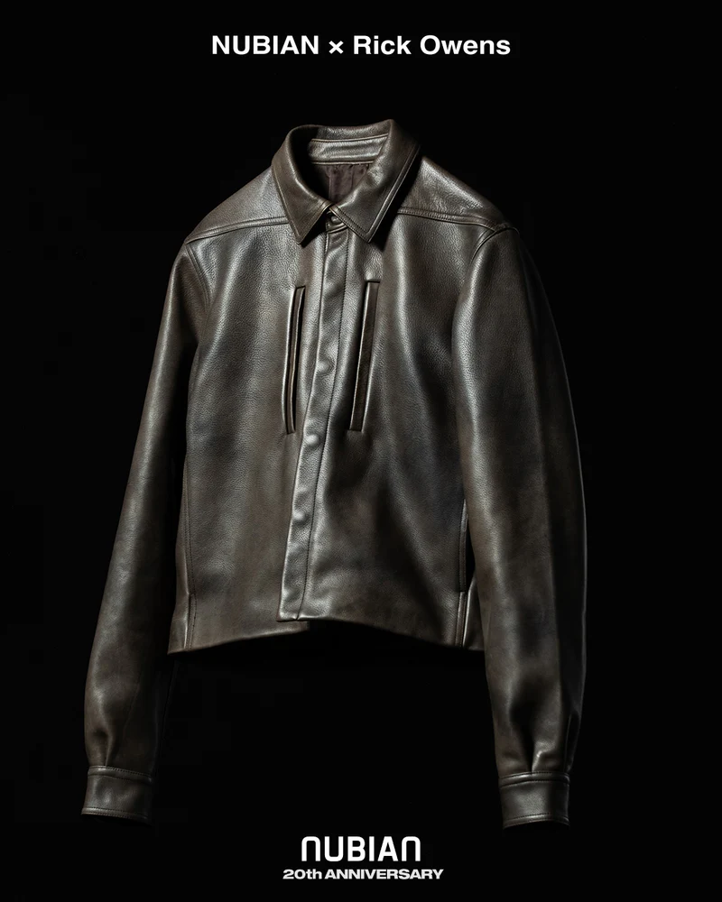 NUBIAN設立20周年を記念した「Rick Owens / Needles / JULIUS」コラボレーションが2026年 7/4 発売 (ヌビアン リック・オウエンス ニードルズ ユリウス)