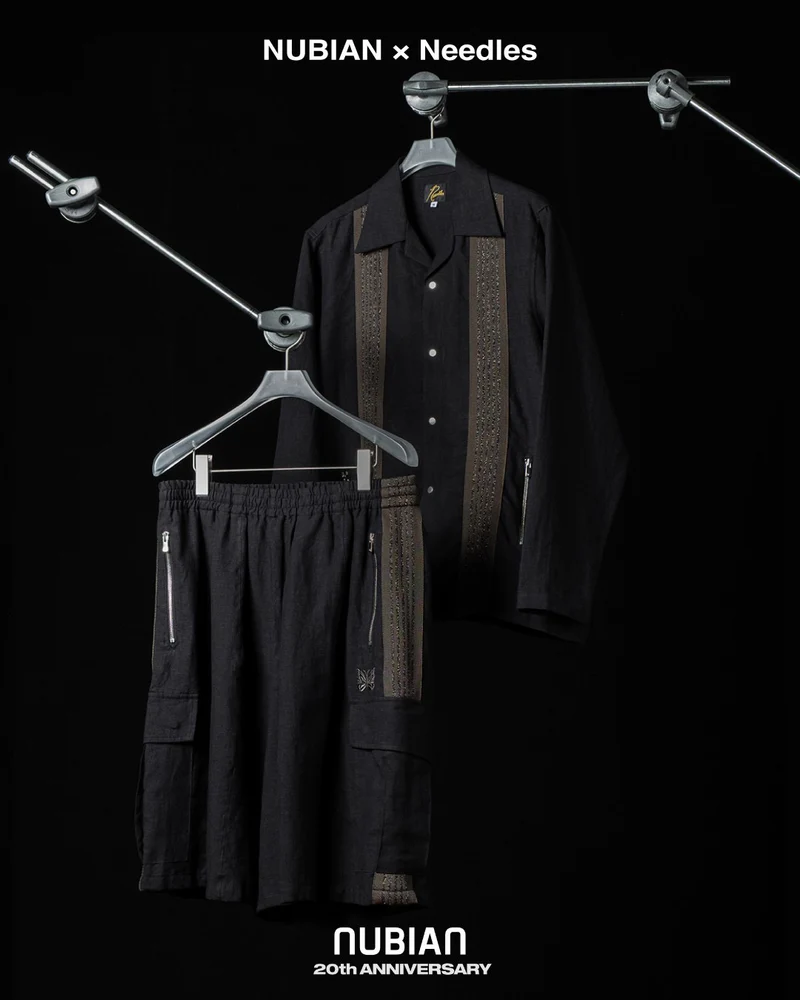 NUBIAN設立20周年を記念した「Rick Owens / Needles / JULIUS」コラボレーションが2026年 7/4 発売 (ヌビアン リック・オウエンス ニードルズ ユリウス)