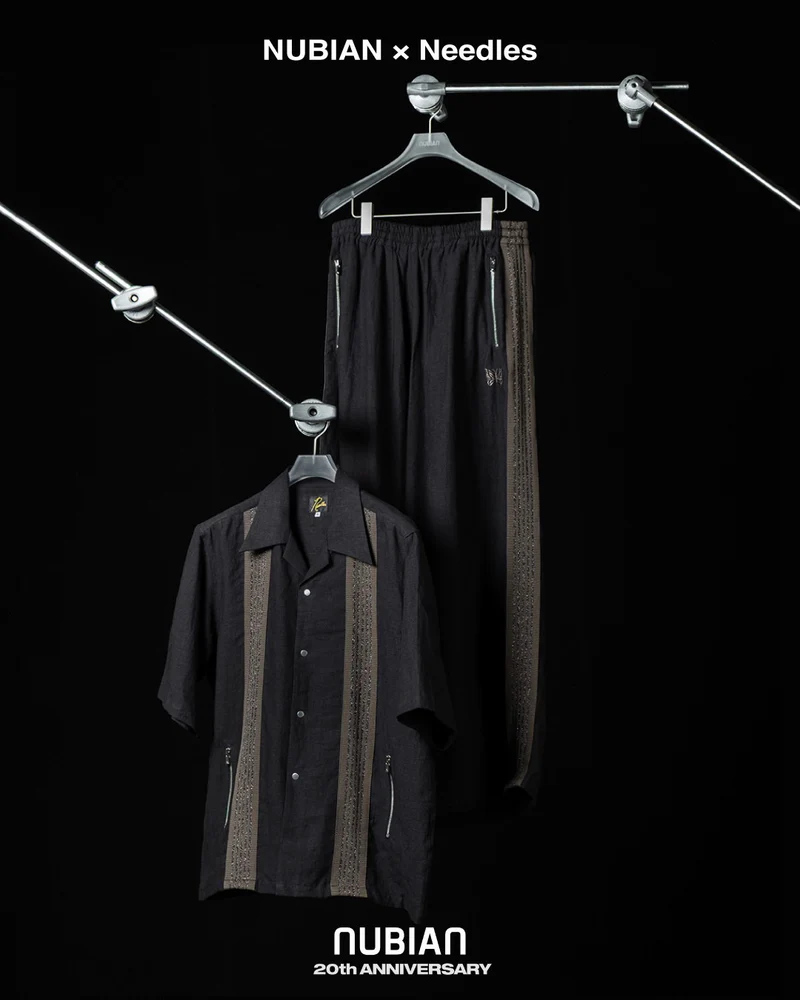 NUBIAN設立20周年を記念した「Rick Owens / Needles / JULIUS」コラボレーションが2026年 7/4 発売 (ヌビアン リック・オウエンス ニードルズ ユリウス)