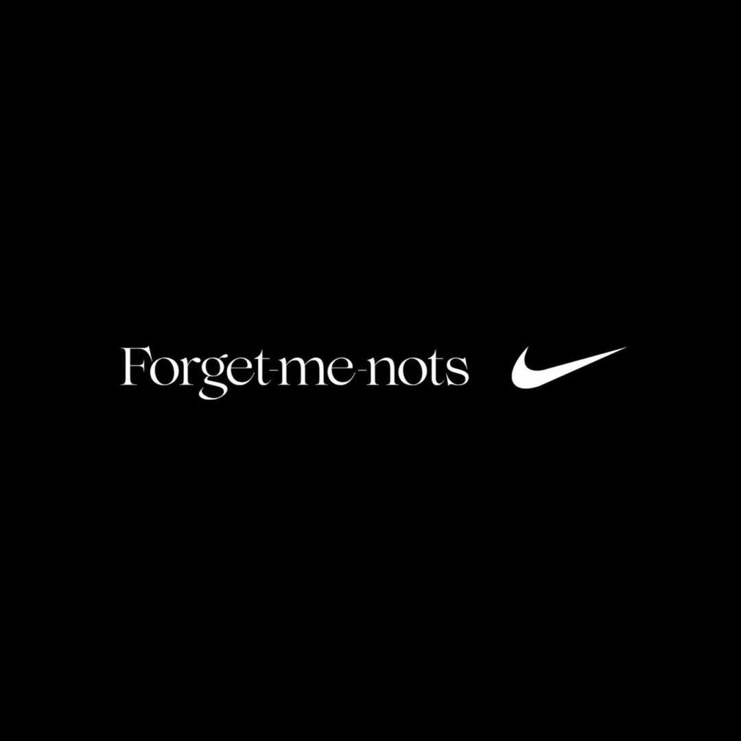 Forget-me-nots × NIKE コラボが2026年 6/13 発売 (フォーゲットミーノッツ ナイキ)