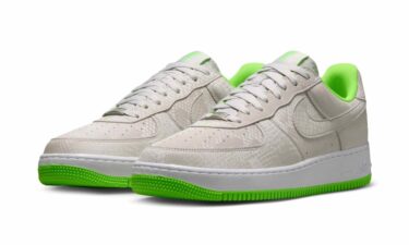 【2026年 7/1 発売】Kobe Bryant × NIKE AIR FORCE 1 LOW “Vast Grey/Electric Green” (コービー・ブライアント ナイキ エア フォース 1 ロー “バストグレー/エレクトリックグリーン”) [IB0018-006]