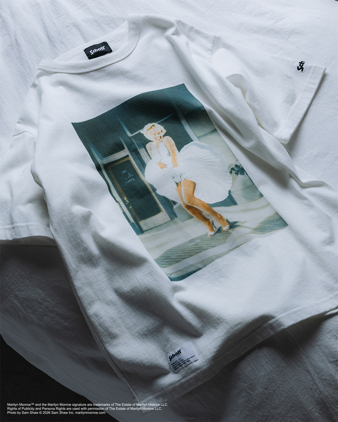 Schott “Marilyn Monroe” Collectionが2026年 6/12 発売 (ショット “マリリン・モンロー” コレクション)