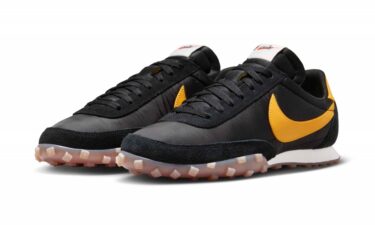 【2026年 6/7 発売】NIKE WAFFLE RACER “Black/University Gold” (ナイキ ワッフル レーサー “ブラック/ユニバーシティゴールド”) [IM8658-101]