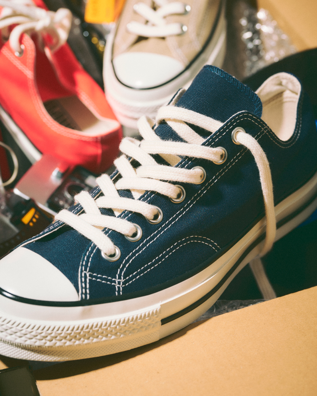 CONVERSE ALL STAR LGCY OX 新色 “Orange/Dark Navy/Sand”が2026年 6/19 発売 (コンバース オールスター レガシー “オレンジ/ダークネイビー/サンド”) [31318410/31318411/31318412]